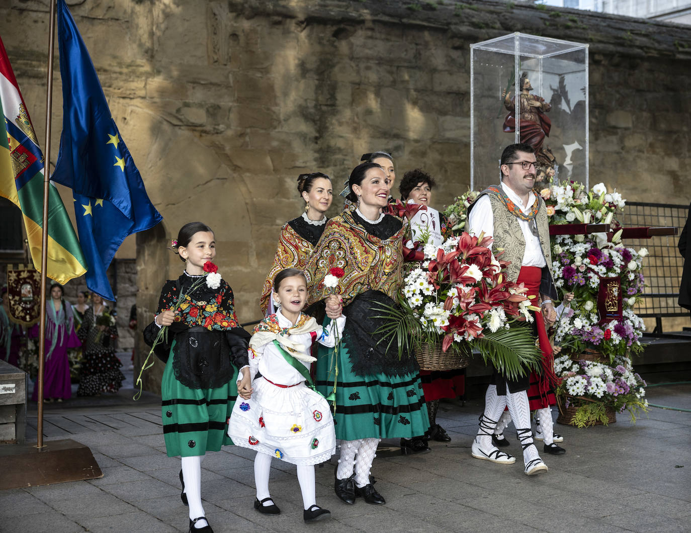 Ofrenda floral a San Bernabé