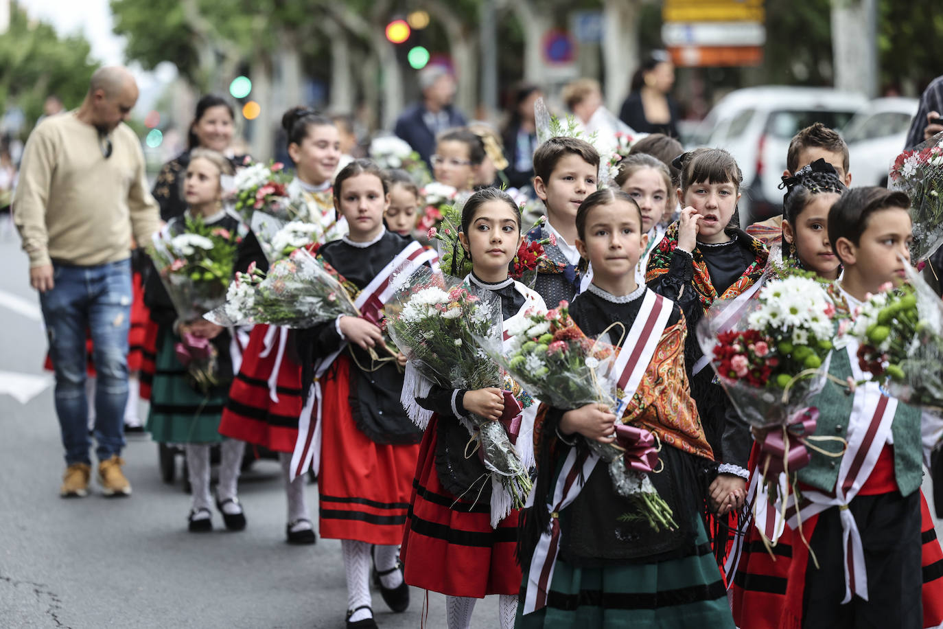 Ofrenda floral a San Bernabé