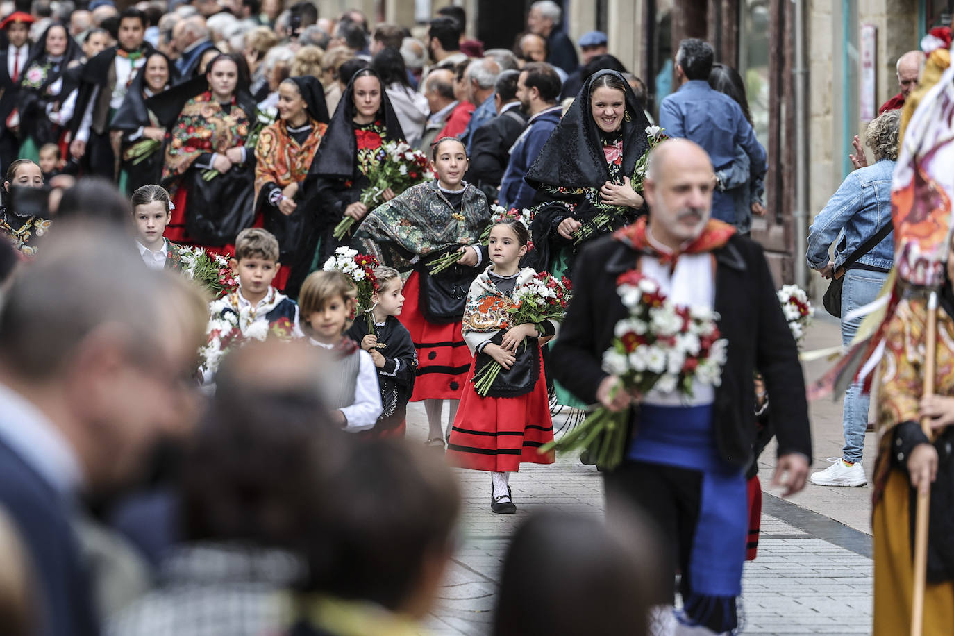 Ofrenda floral a San Bernabé