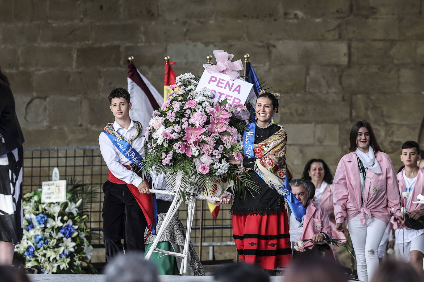 Ofrenda floral a San Bernabé