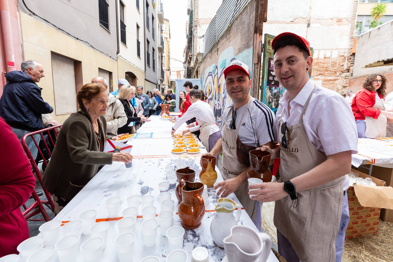 Búscate en las degustaciones de las peñas de Logroño