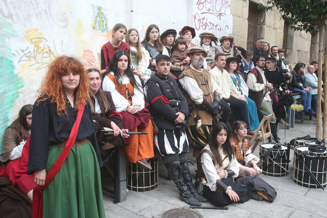 Homenaje a la Ciudad de Logroño. Llegada de Carlos V y entrega de la Flor de Lis al Escudo de Logroño