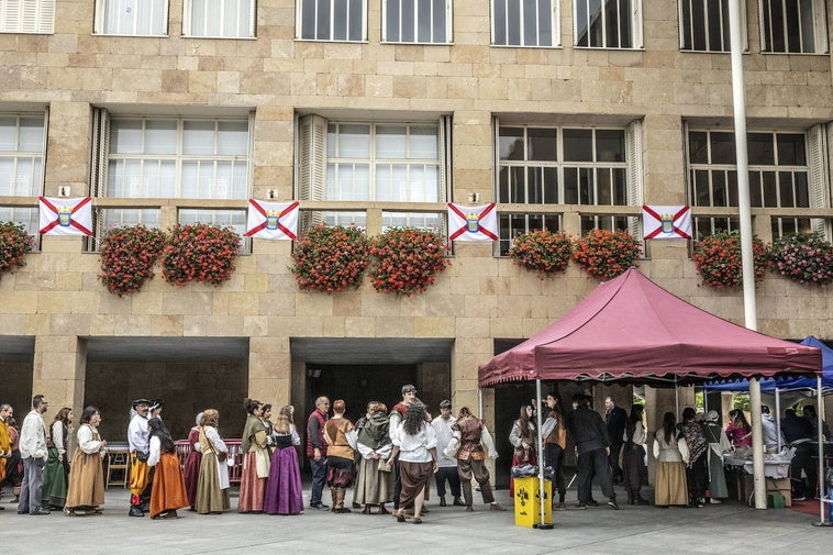 Imagen de los recién terminados festejos de junio.