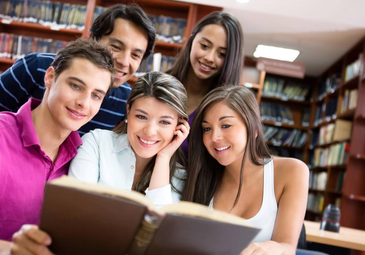 Jóvenes estudiantes, en una imagen de archivo.