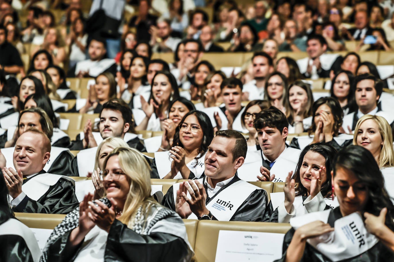 Graduación de los alumnos de Derecho y Empresa y Comunicación de UNIR
