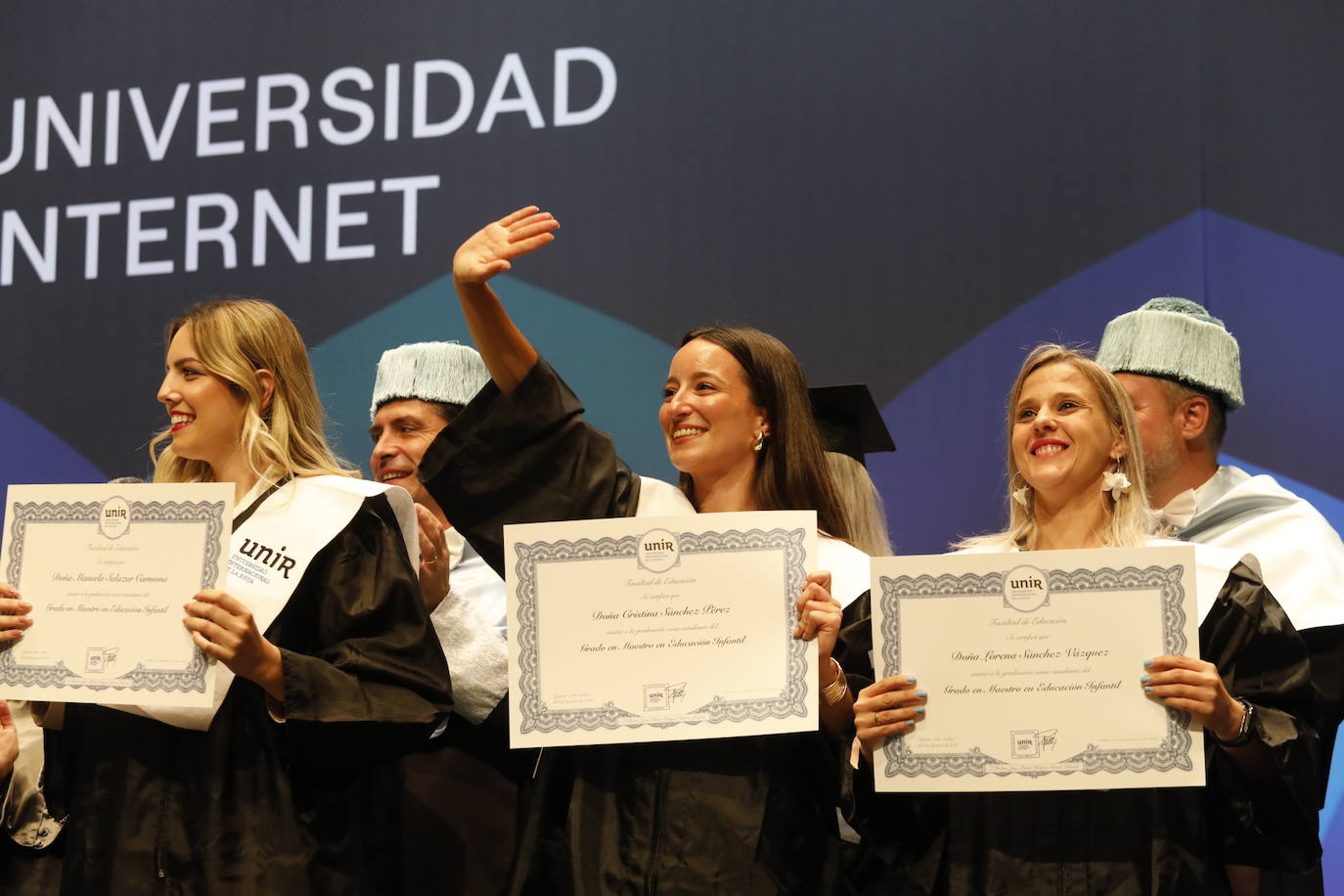Graduación de los alumnos de Educación de UNIR