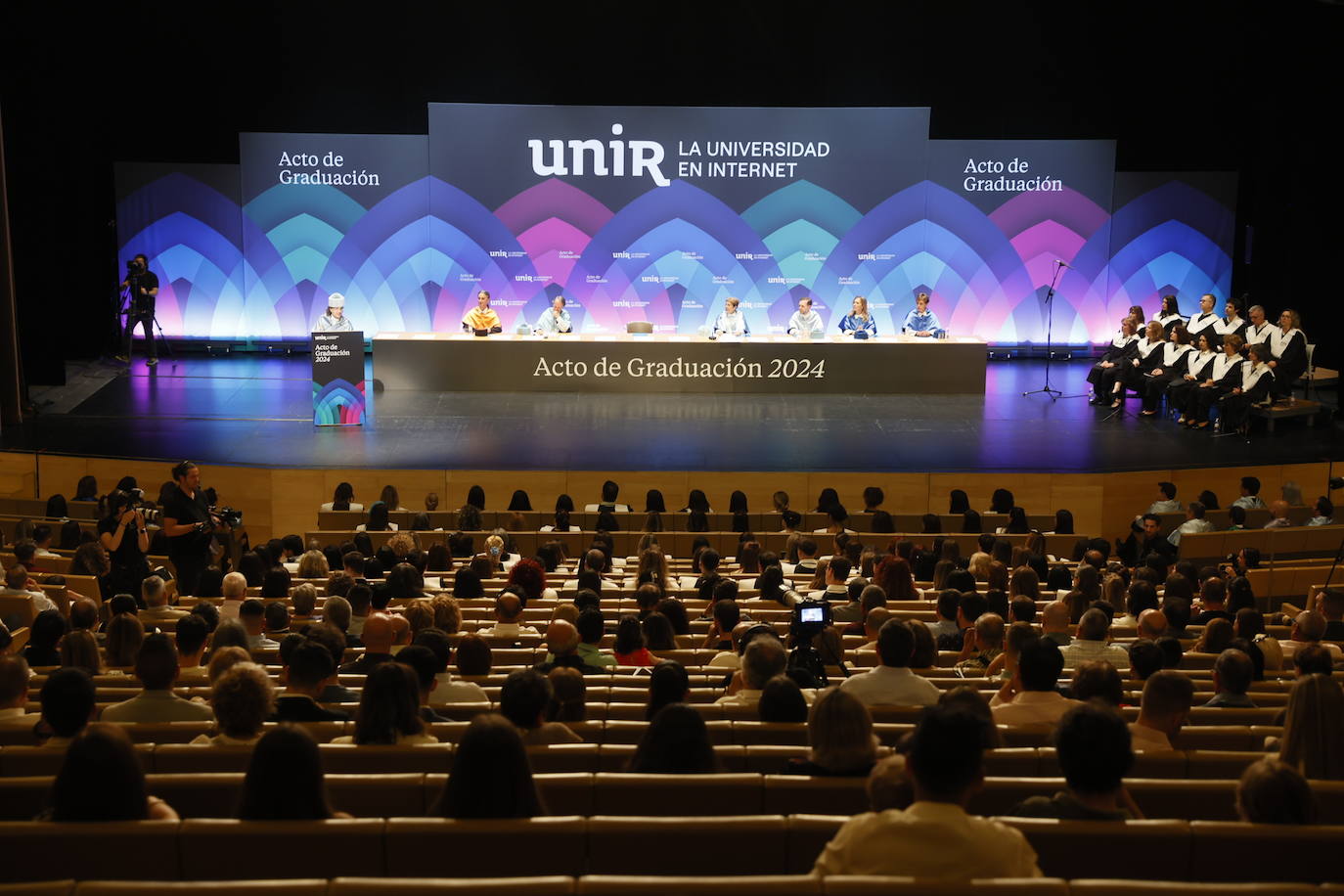 Graduación de los alumnos de Educación de UNIR
