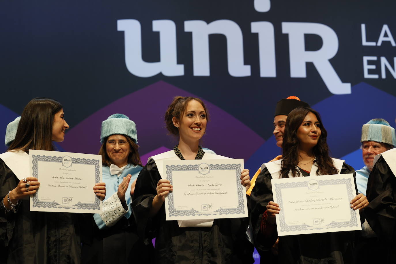 Graduación de los alumnos de Educación de UNIR