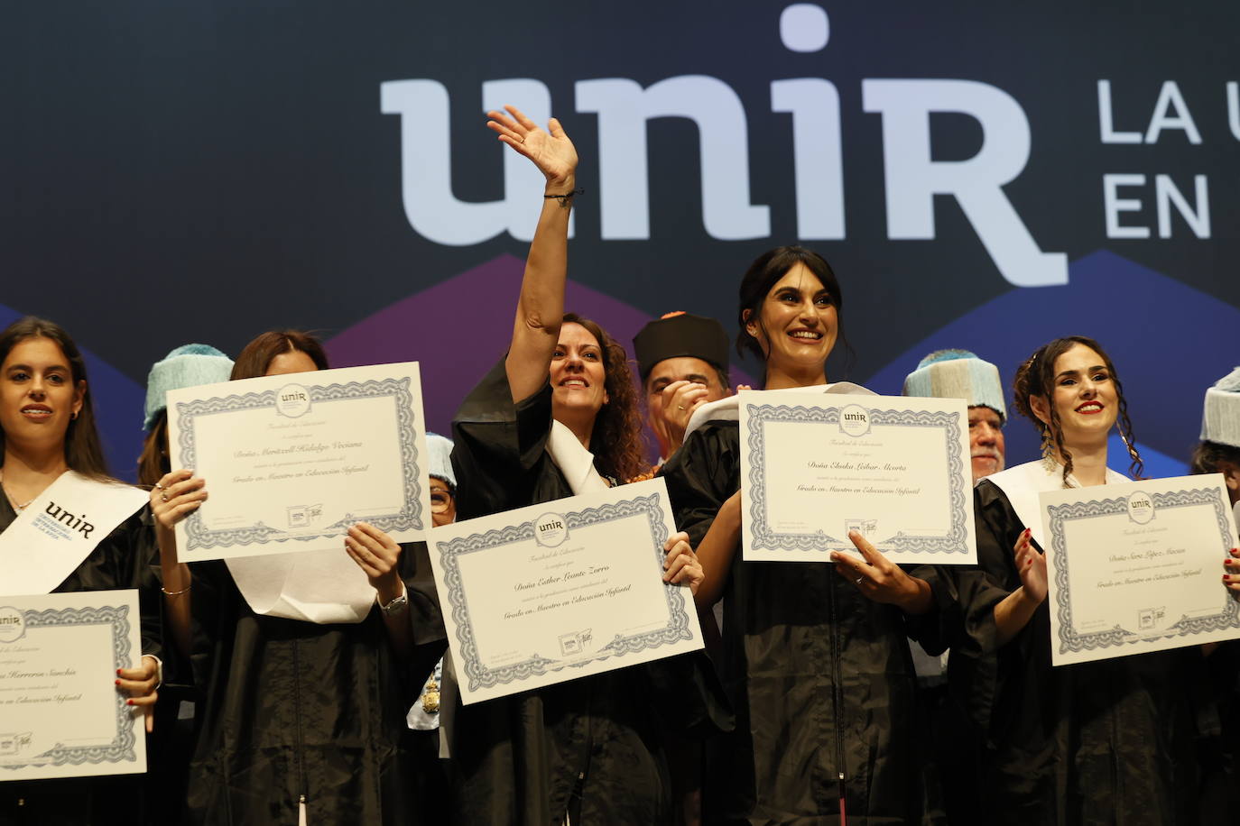 Graduación de los alumnos de Educación de UNIR