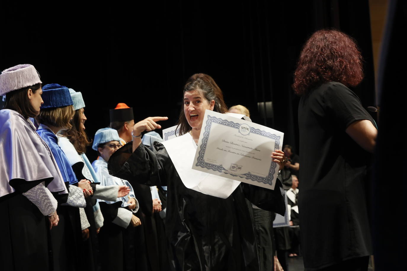 Graduación de los alumnos de Educación de UNIR