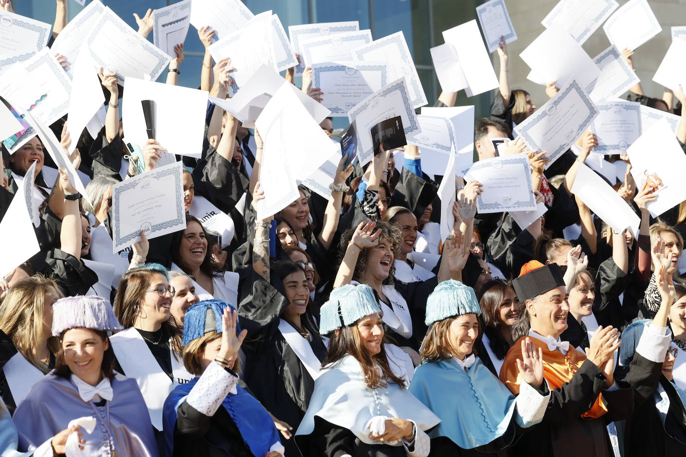 Graduación de los alumnos de Educación de UNIR