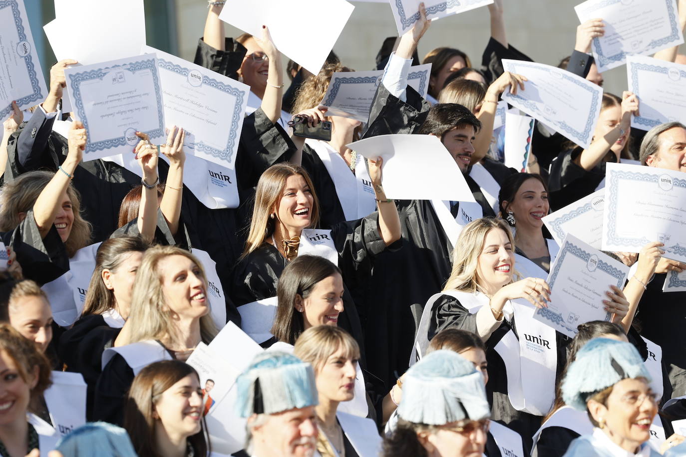 Graduación de los alumnos de Educación de UNIR