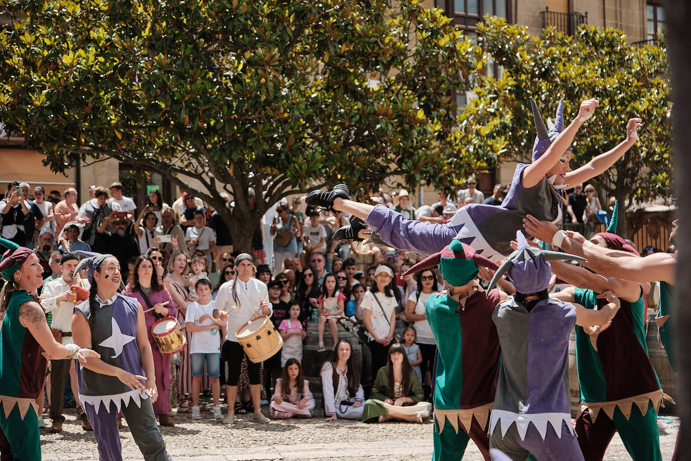 Briones medieval: las imágenes del domingo