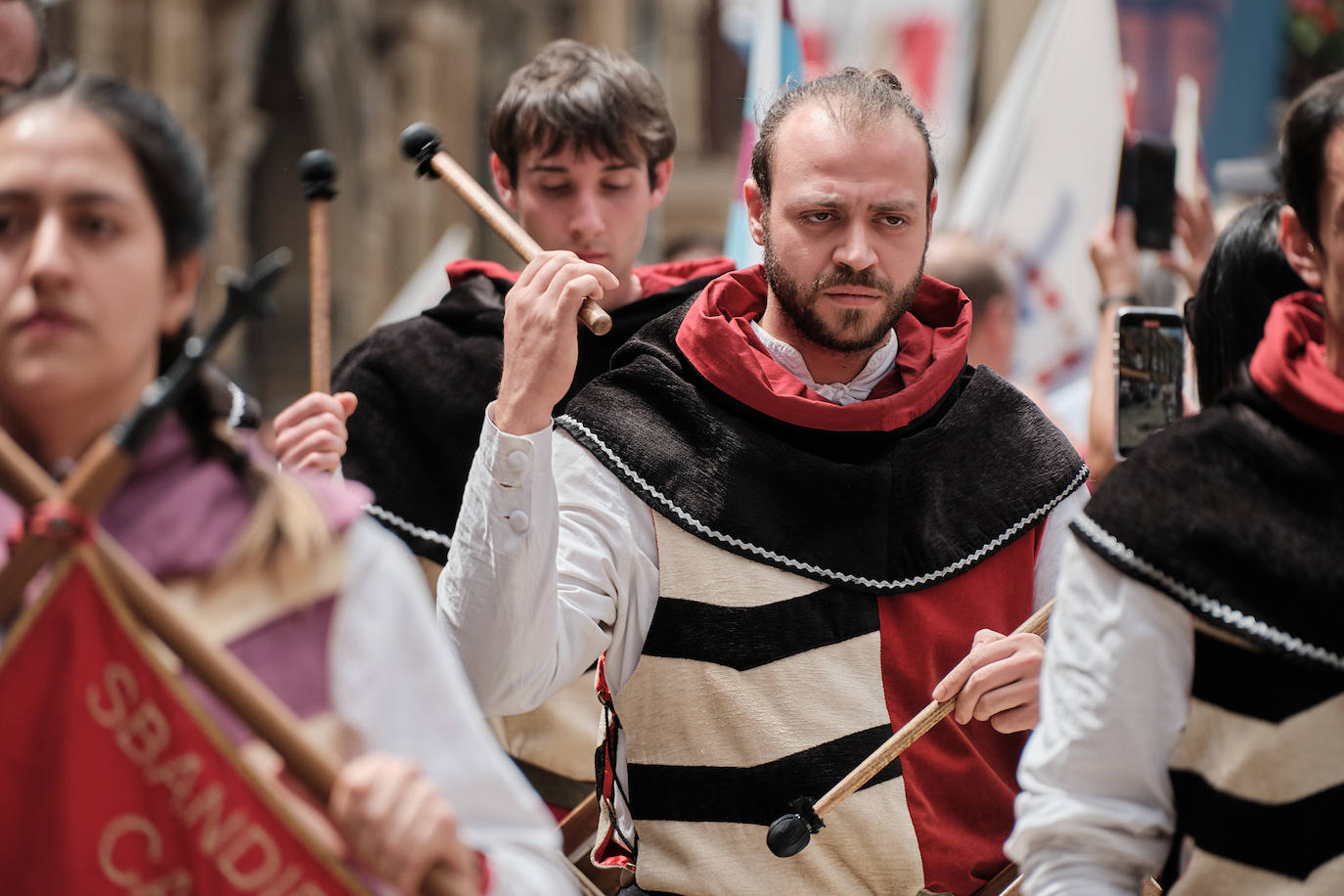 Briones medieval: las imágenes del domingo