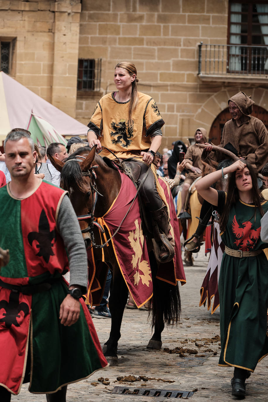 Briones medieval: las imágenes del domingo