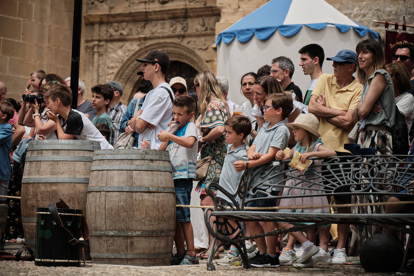 Briones medieval: las imágenes del domingo