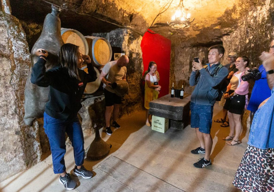 El enoturismo ha crecido de manera notable en los últimos años en la DOCa Rioja y las bodegas cada vez reciben más visitantes.