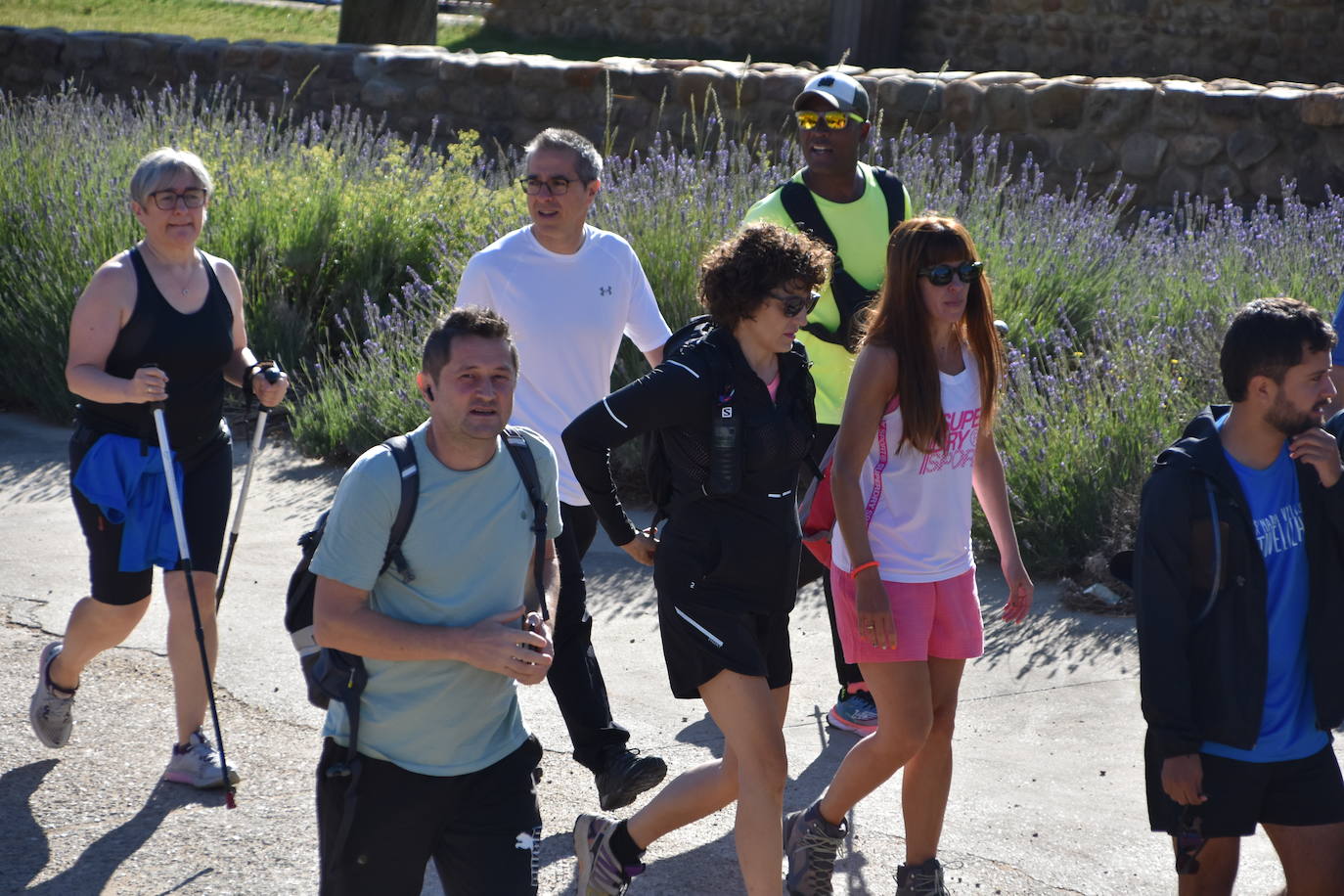 Las imágenes de la X edición de la marcha Villa de Tudelilla