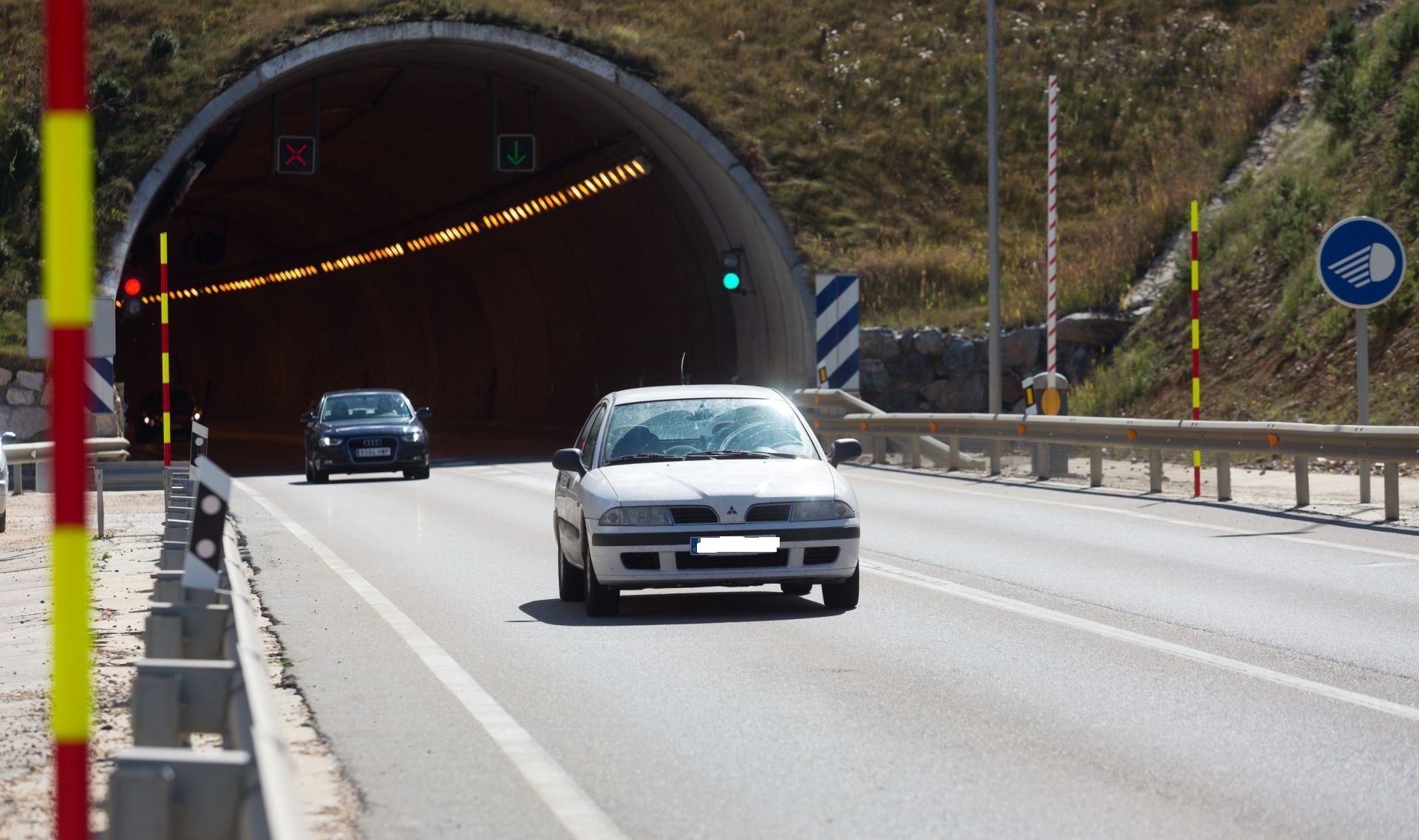 El túnel de Piqueras cerrará al tráfico entre las 8.00 y las 20.00 horas hasta este jueves