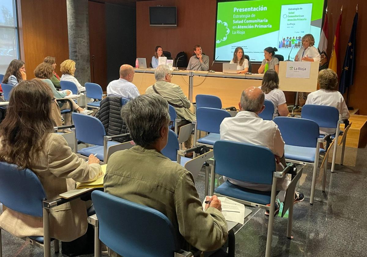 Presentación en el Cibir de la Estrategia de Salud Comunitaria.