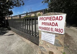 Entrada al convento de Belorado.