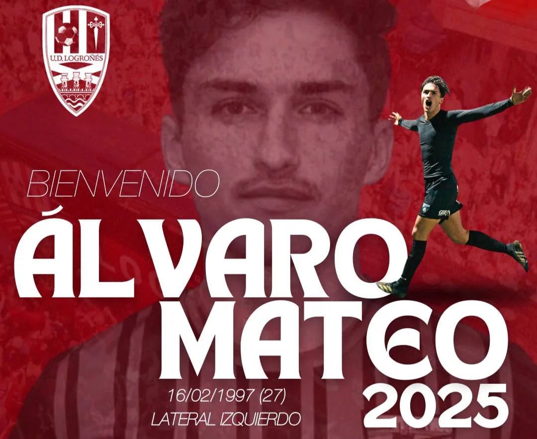 La UD Logroñés abre su lista de fichajes con el vasco Álvaro Mateo