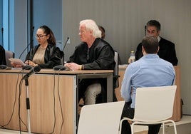El ya condenado, antes de escuchar el veredicto del tribunal este miércoles.