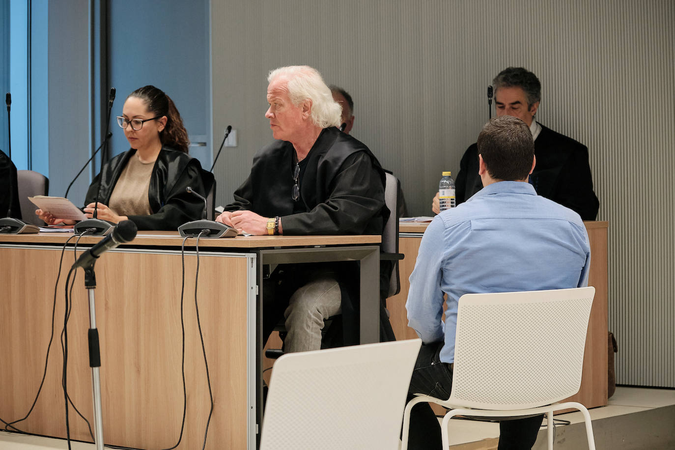 El ya condenado, antes de escuchar el veredicto del tribunal este miércoles.