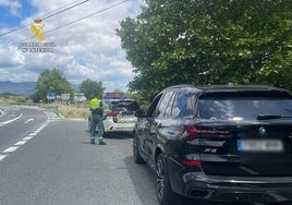 Interceptado un conductor que circulaba a 172 kilómetros por hora por la N-232, a la altura de Rodezno