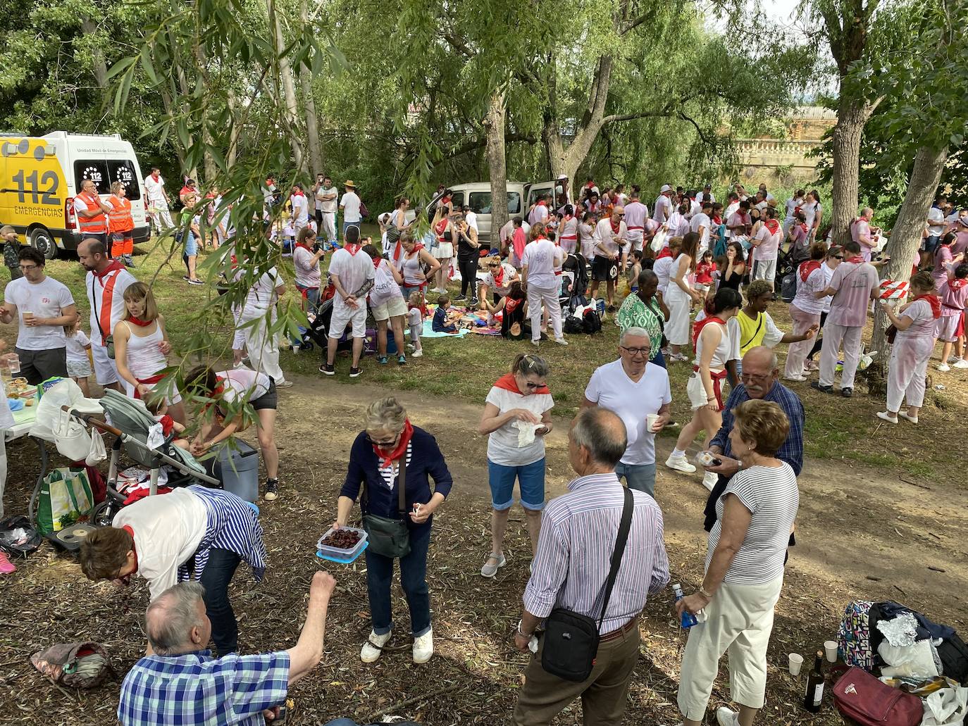 La Batalla del Vino infantil, en imágenes