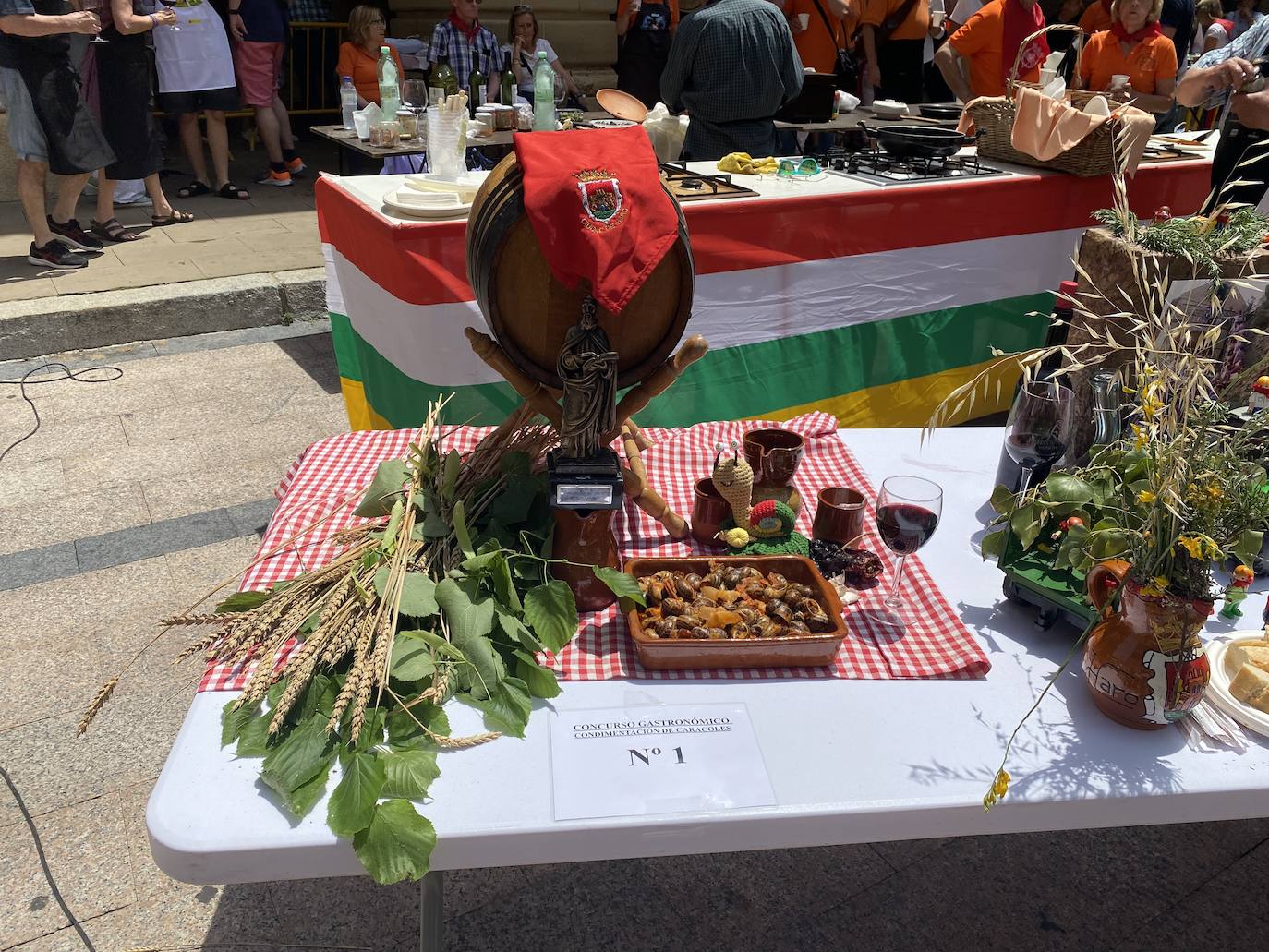 Concurso de caracoles y Abuelos del Vino de las fiestas de Haro