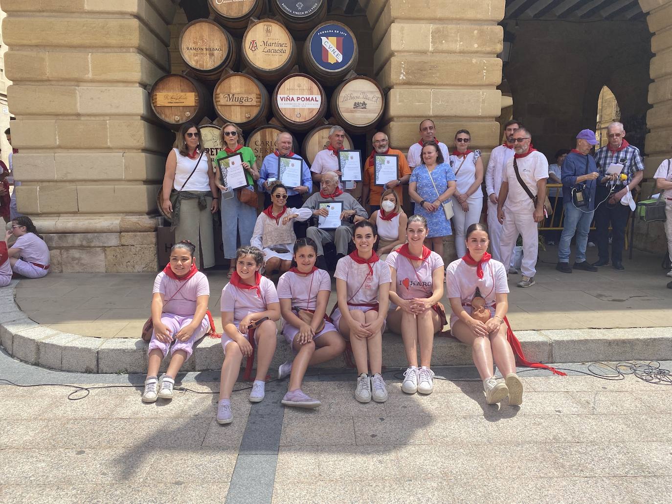 Concurso de caracoles y Abuelos del Vino de las fiestas de Haro