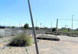 «Abandono» del barrio Entrerríos de Lardero, hoy en La Guindilla
