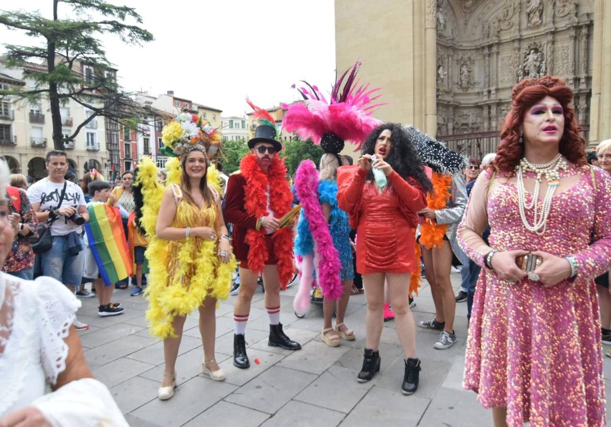 La imágenes del orgullo LGTBIQ+ en Logroño