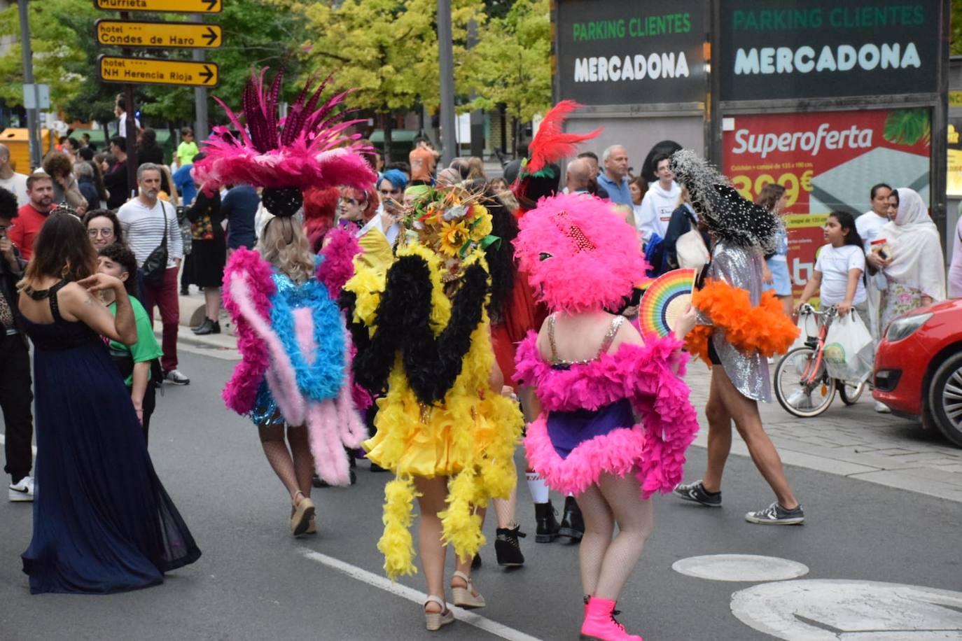 La imágenes del orgullo LGTBIQ+ en Logroño