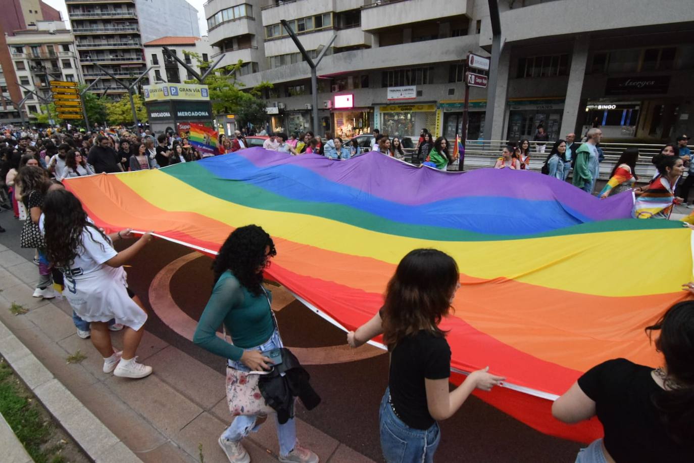 La imágenes del orgullo LGTBIQ+ en Logroño