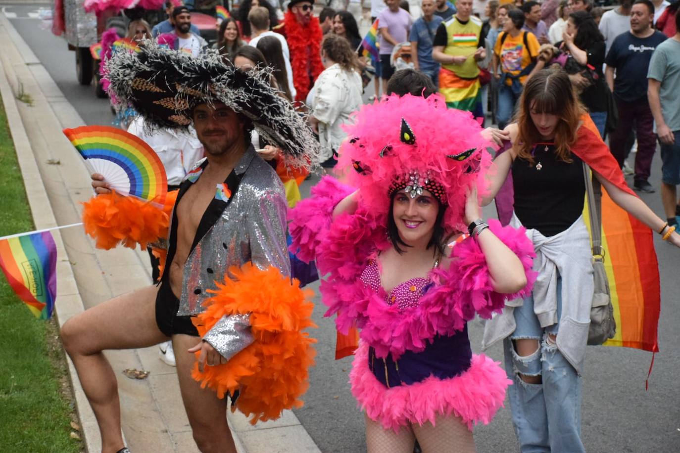 La imágenes del orgullo LGTBIQ+ en Logroño