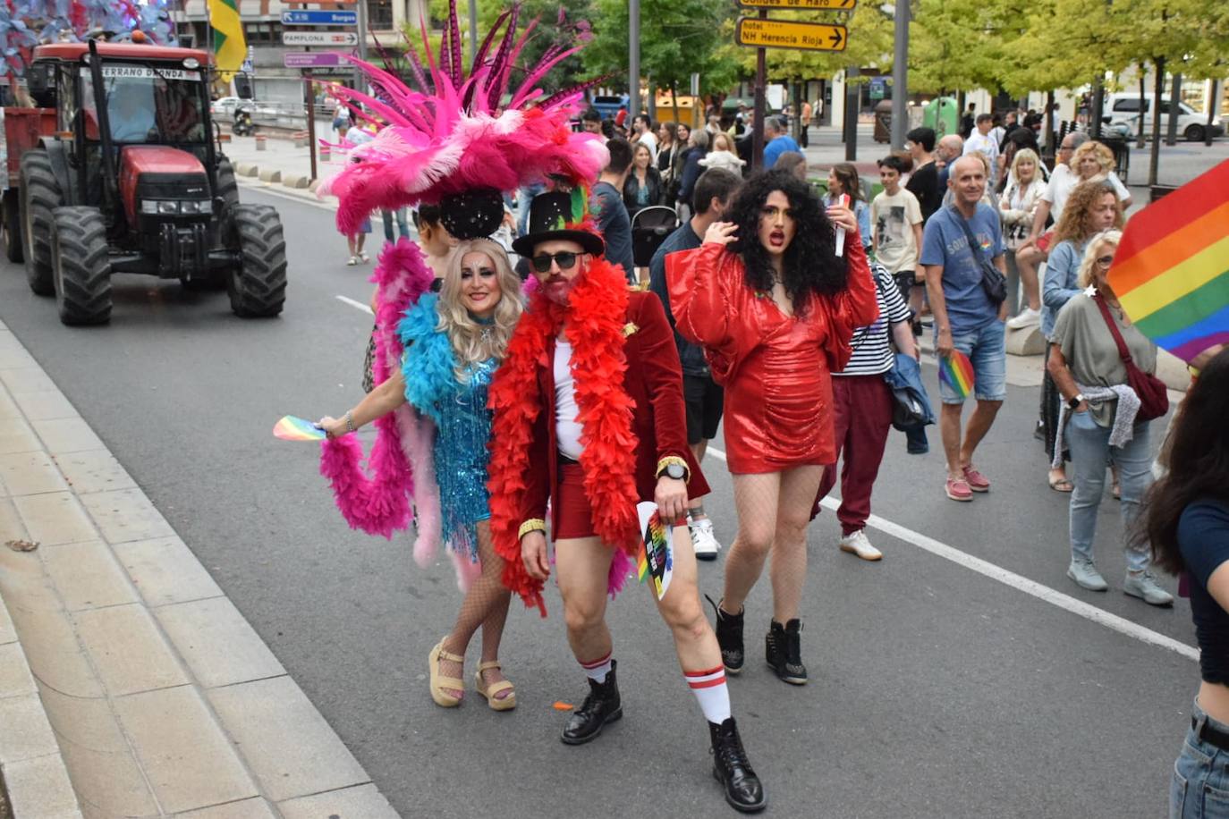 La imágenes del orgullo LGTBIQ+ en Logroño