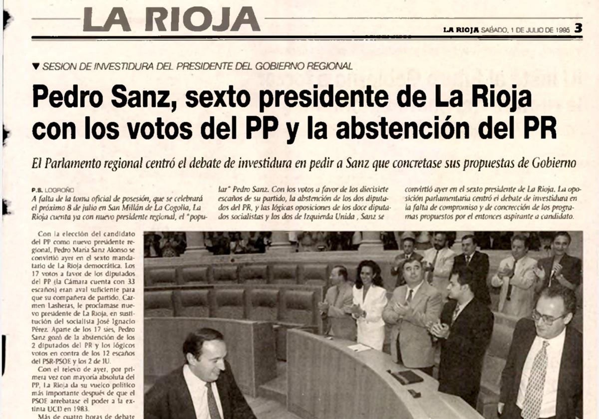 Pedro Sanz, presidente