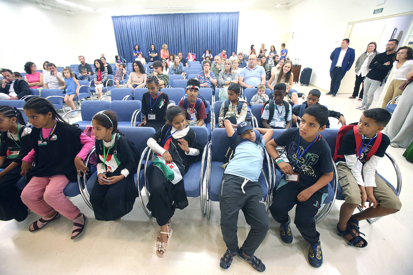 Niños y niñas saharauis llegan a La Rioja para sus &#039;Vacaciones en paz&#039;