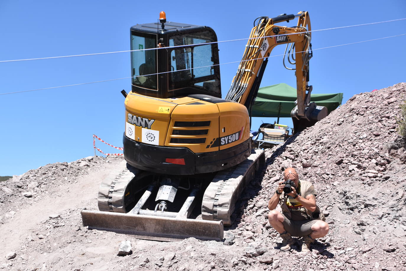 Las imágenes de la excavación del yacimiento de Igea