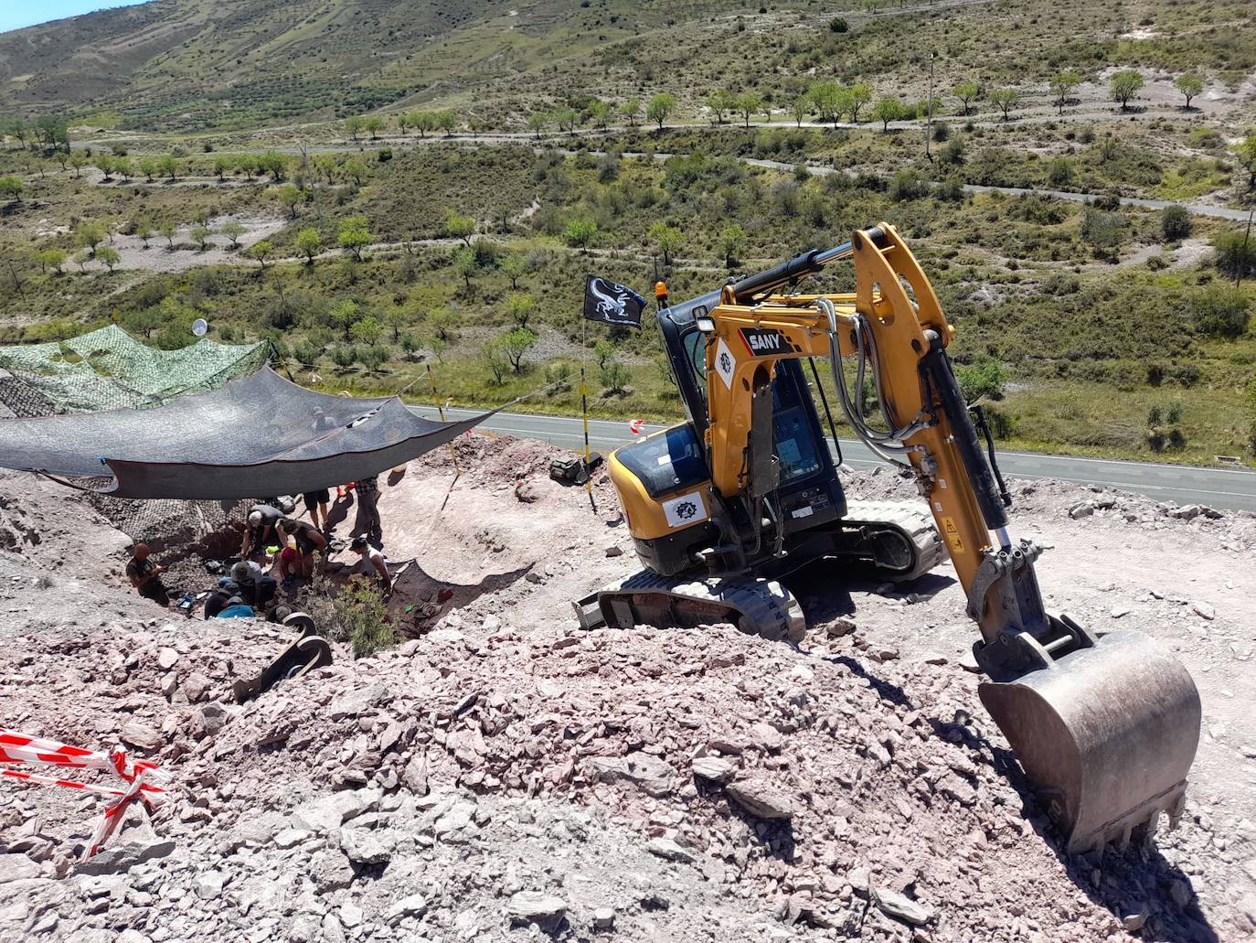 Las imágenes de la excavación del yacimiento de Igea