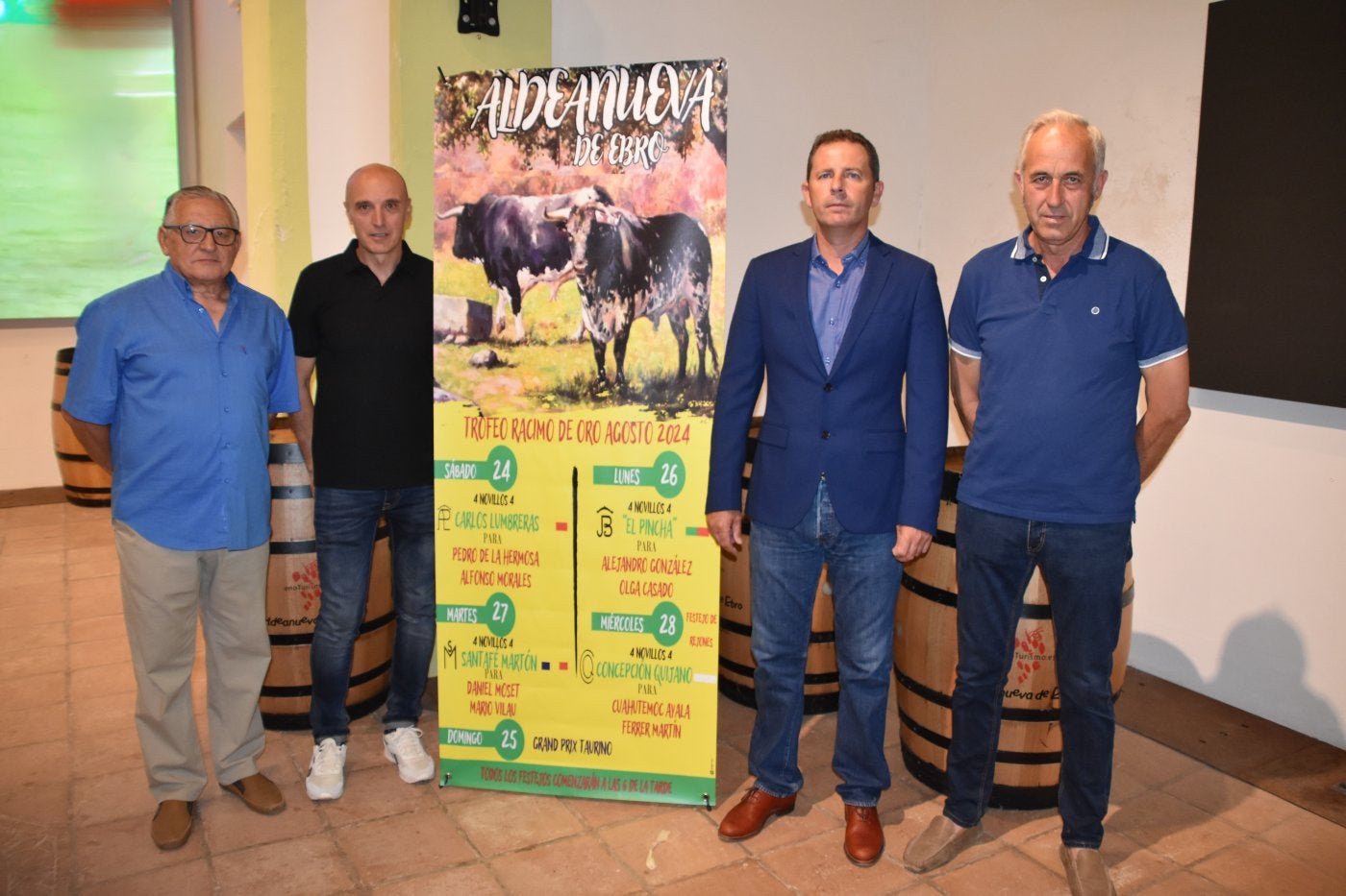 El Trofeo Racimo de Oro incluye cuatro novilladas (una de rejones) en las fiestas