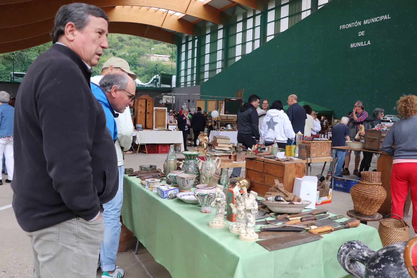 Las imágenes de la XII Feria Nacional de Antigüedades de Munilla