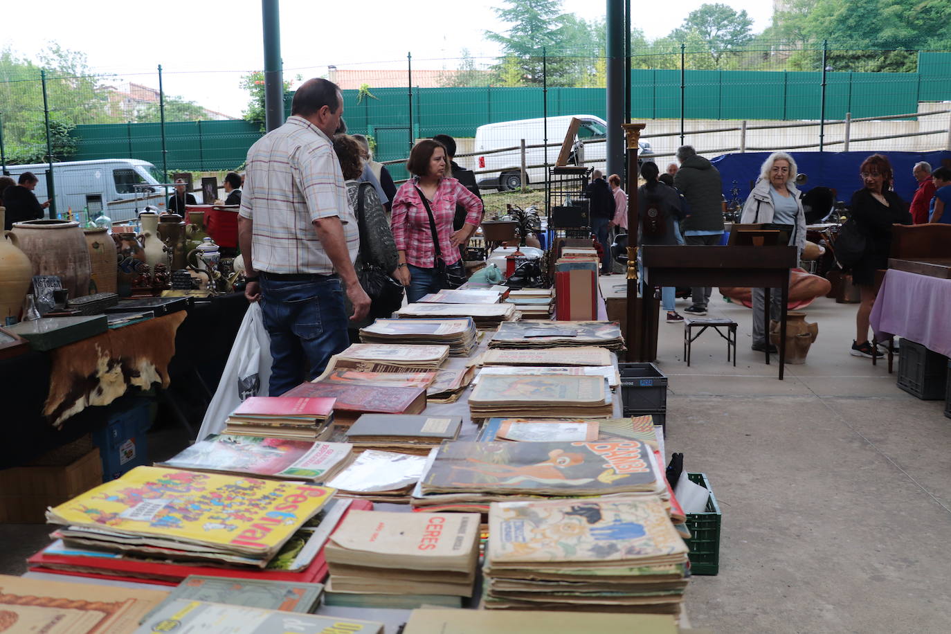 Las imágenes de la XII Feria Nacional de Antigüedades de Munilla