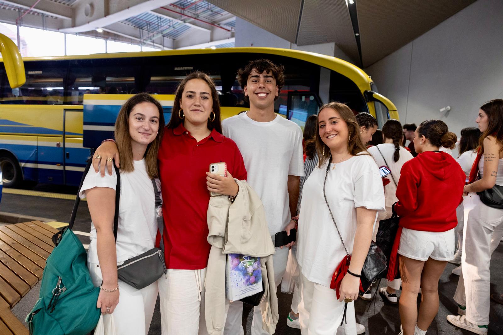 Los riojanos viajan a Pamplona para vivir las fiestas de San Fermín