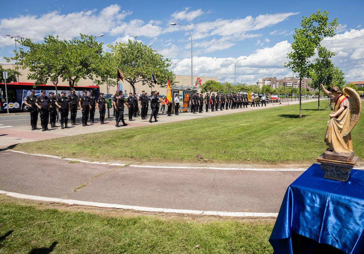 Las imágenes de la inauguración del paseo de la Policía Nacional
