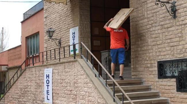 El antiguo hotel San Fernando de Nájera ha tenido una reapertura accidentada, ¿que ha sucedido?