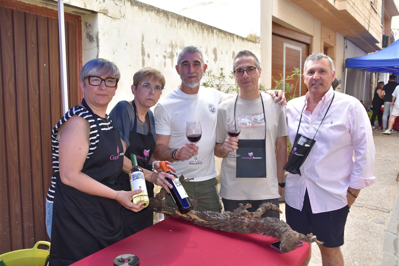 La feria del vino &#039;Garnacha sensanciones&#039;, un éxito en Tudelilla