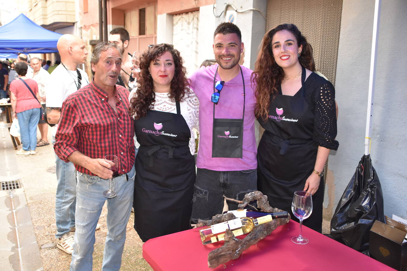 La feria del vino &#039;Garnacha sensanciones&#039;, un éxito en Tudelilla